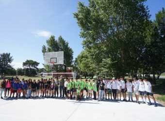 Nuevo playón deportivo en el Centro Comunitario Oeste