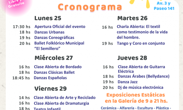 Cierres de talleres de Cultura