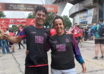 Dos geselinos en los 21k de Villa María