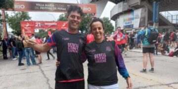 Dos geselinos en los 21k de Villa María
