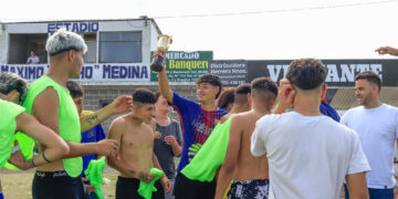 Exitoso torneo barrial de fútbol mixto