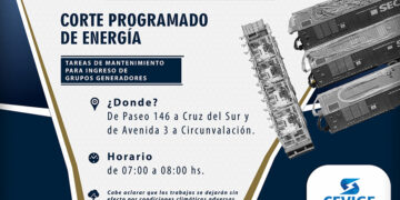 Corte de Energía: jueves 19 de diciembre