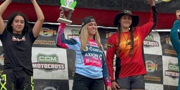 Cande Lima fue segunda en el MX Cordobés