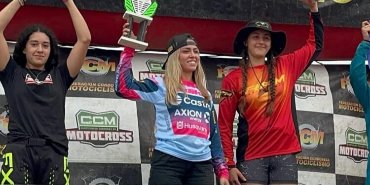 Cande Lima fue segunda en el MX Cordobés