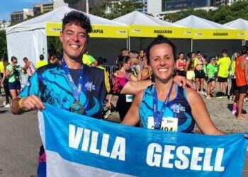 PÉREZ GARCÍA Y RUIZ CORRIERON EN RÍO DE JANEIRO