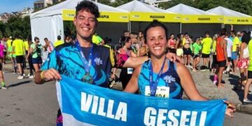 PÉREZ GARCÍA Y RUIZ CORRIERON EN RÍO DE JANEIRO