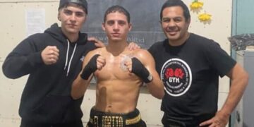 DAMELIO BOXEÓ POR EL TÍTULO MARPLATENSE