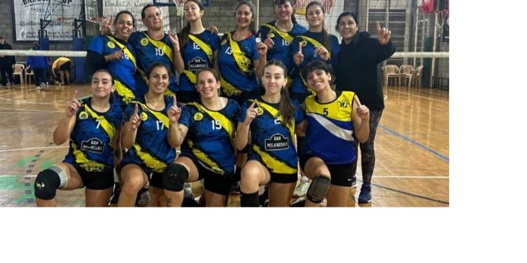 EL VOLEY CANARIO FESTEJÓ EN MAR DEL PLATA