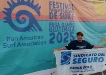 SUPSURF. ROSATO BRILLÓ EN LOS PANAMERICANOS DE GUATEMALA