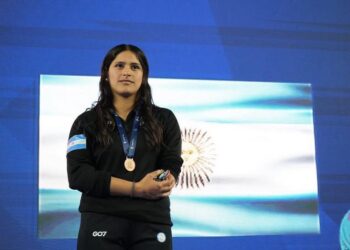 Una geselina en los Parapanamericanos de Chile