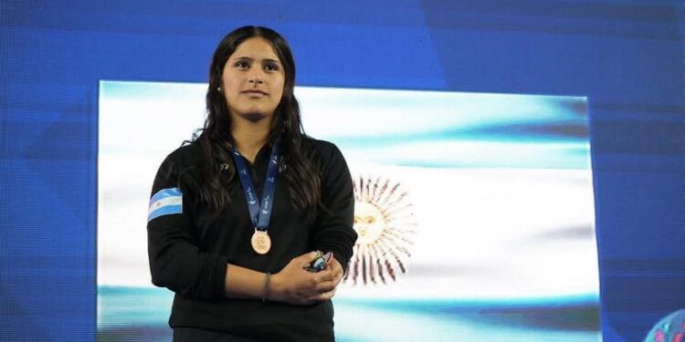 Una geselina en los Parapanamericanos de Chile