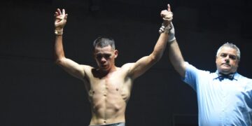 La última velada boxística del año en Villa Gesell contó con trece combates amateurs