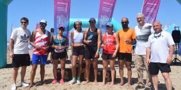 Numerosa correcaminata en Villa Gesell