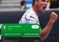 Darderi da el golpe en Melbourne: eliminó a Báez y avanza a tercera ronda
