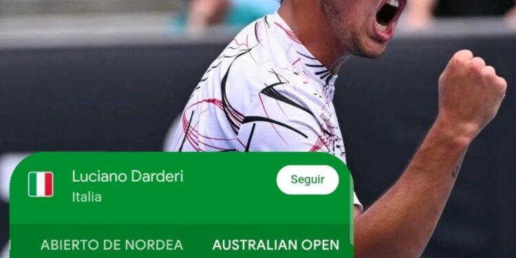 Darderi da el golpe en Melbourne: eliminó a Báez y avanza a tercera ronda