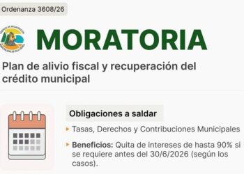 EL MUNICIPIO CONTINÚA CON EL PLAN DE MORATORIA PARA FACILITAR LA REGULARIZACIÓN DE TASAS Y CONTRIBUCIONES