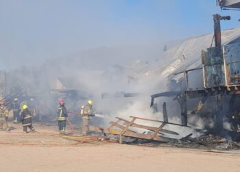 SE INCENDIÓ EL BALNEARIO SUDESTADA
