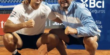 Luciano Darderi, orgullo geselino, campeón del ATP de Chile 2026