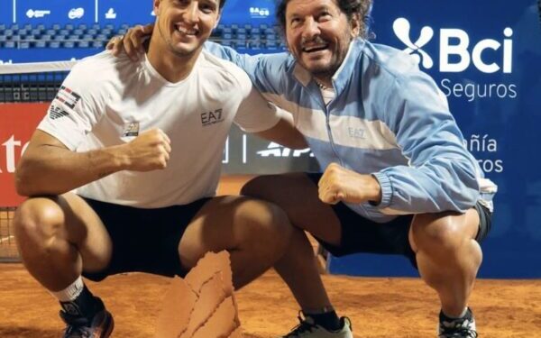 Luciano Darderi, orgullo geselino, campeón del ATP de Chile 2026
