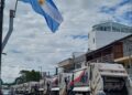Tensión en Villa Gesell: Camioneros bloquean el centro y Moyano apunta contra Barrera