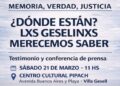 UNA JORNADA PARA MANTENER VIVA LA MEMORIA