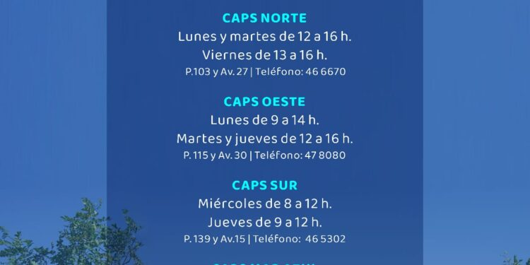 SALUD: ATENCIÓN A DEMANDA EN LOS CAPS