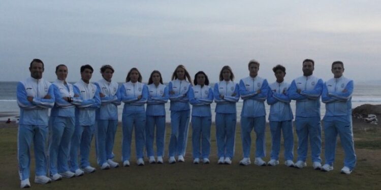 Joaquín Rosato subcampeón suramericano de Sup Surf