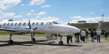 CONTINÚAN LOS VUELOS COMERCIALES A VILLA GESELL DURANTE EL INVIERNO