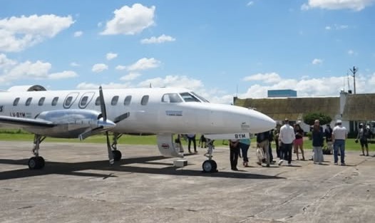 CONTINÚAN LOS VUELOS COMERCIALES A VILLA GESELL DURANTE EL INVIERNO