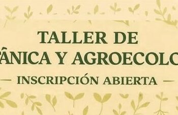 TALLER DE BOTÁNICA Y AGROECOLOGÍA* , en Casa Lorena: “cultivar, conocer y cuidar”