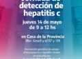 JORNADA GRATUITA DE DETECCIÓN DE HEPATITIS C EN VILLA GESELL