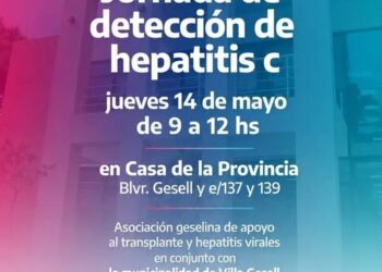 JORNADA GRATUITA DE DETECCIÓN DE HEPATITIS C EN VILLA GESELL