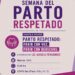 CHARLA ABIERTA EN EL MARCO DE LA SEMANA DEL PARTO RESPETADO