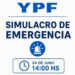 SIMULACRO DE EMERGENCIA EN ESTACIÓN DE SERVICIO YPF