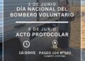 ¡Acompañanos a celebrar el Día Nacional del Bombero Voluntario!