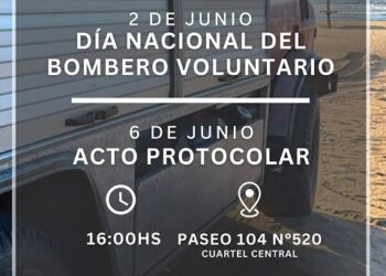 ¡Acompañanos a celebrar el Día Nacional del Bombero Voluntario!