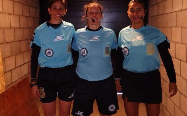 Histórico arbitraje femenino en la 1ra. local
