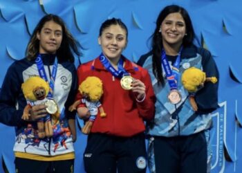Dahiana Orellana, medalla de bronce en Colombia