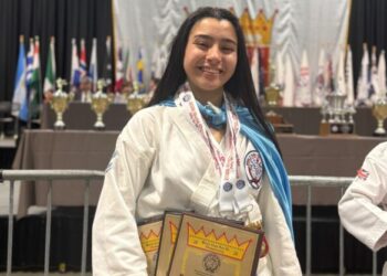 Geselina campeona del mundo de Tang Soo Do
