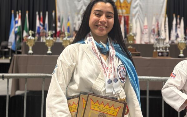 Geselina campeona del mundo de Tang Soo Do