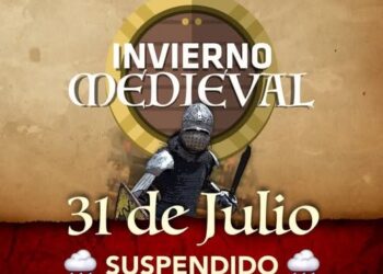 INVIERNO MEDIEVAL: SE SUSPENDE LA JORNADA DE HOY