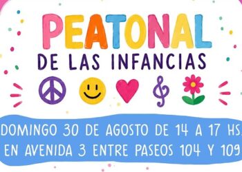Ya se acerca la 3º edición de la peatonal de las infancias